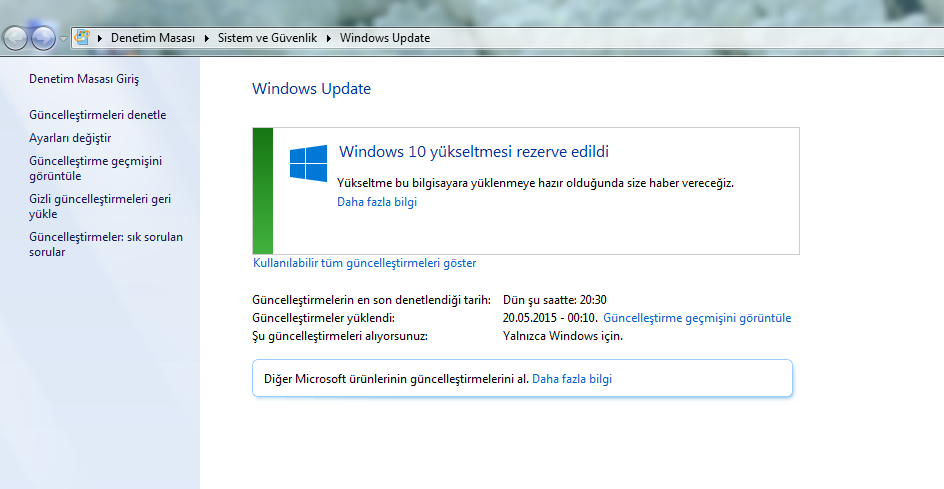 windows-10-ucretsiz-yukseltme-windows-update