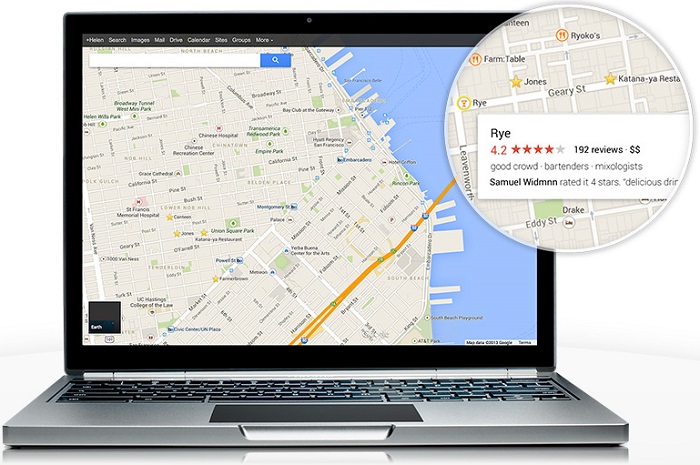 yeni google maps tasarimi