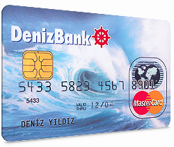 Denizbank карта мир