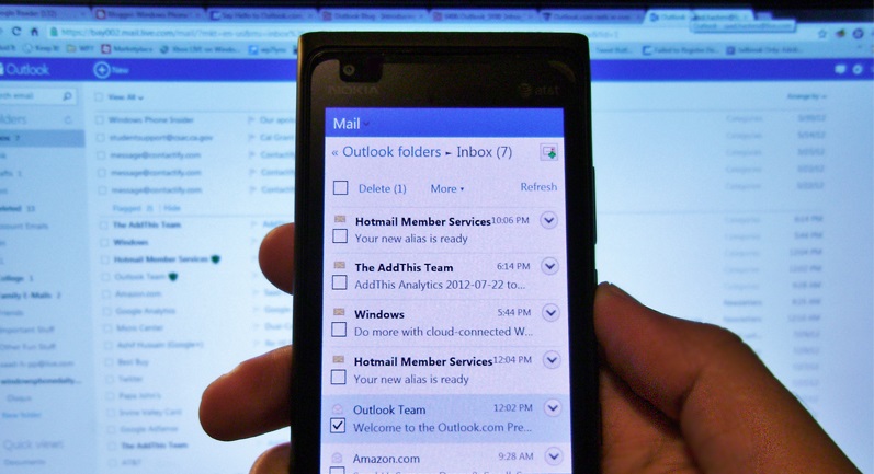 windows8 outlook esitleme