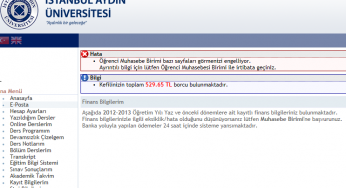 İstanbul Aydın Üniversitesi’ne Taksit Ödemeniz Gecikirse…