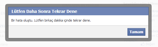 facebook hatasi