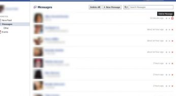 Facebook’ta Mesajlar Toplu Olarak Nasıl Silinir?