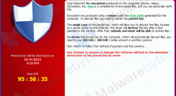 CryptoLocker’a Sağlam Darbe!