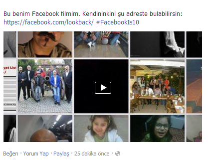 Bu benim Facebook filmim