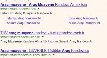 Sahte Araç Muayene Sitelerine Dikkat!