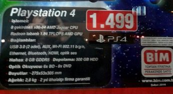 Playstation 4, 21 Şubatta BİM’de!