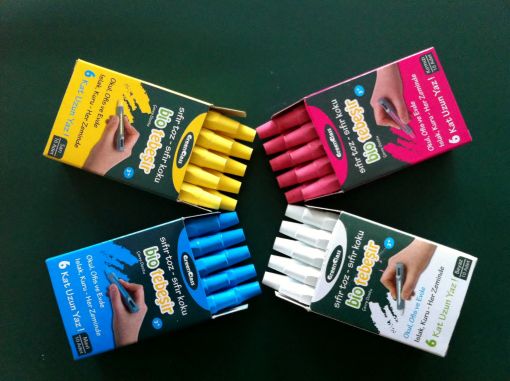 Artline Supreme Permanent Markers Glow Assorted 4 Pack