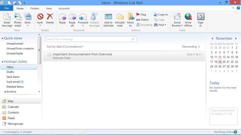 Windows Live Mail