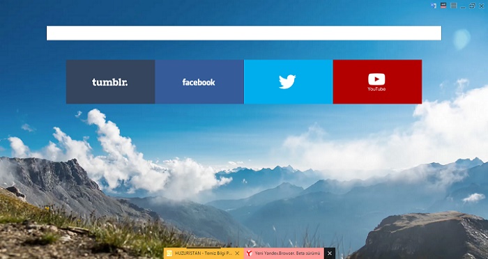 yandex browser beta yeni sekme