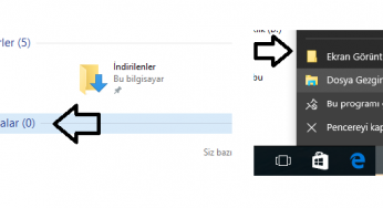 Windows 10’da Son Kullanılan Dosyaları Kapatma