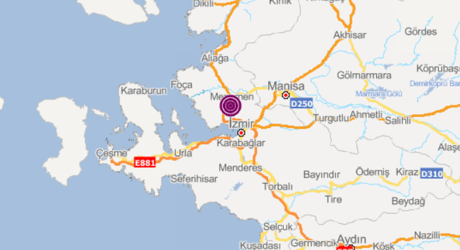 İzmir’de Meydana Gelen Deprem Korkuttu!